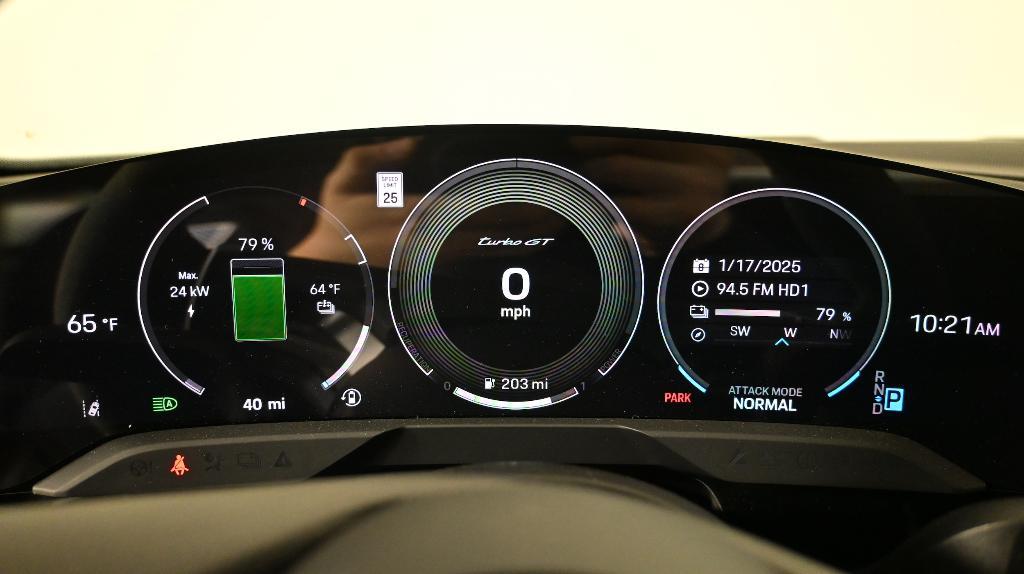 used 2025 Porsche Taycan car, priced at $199,498