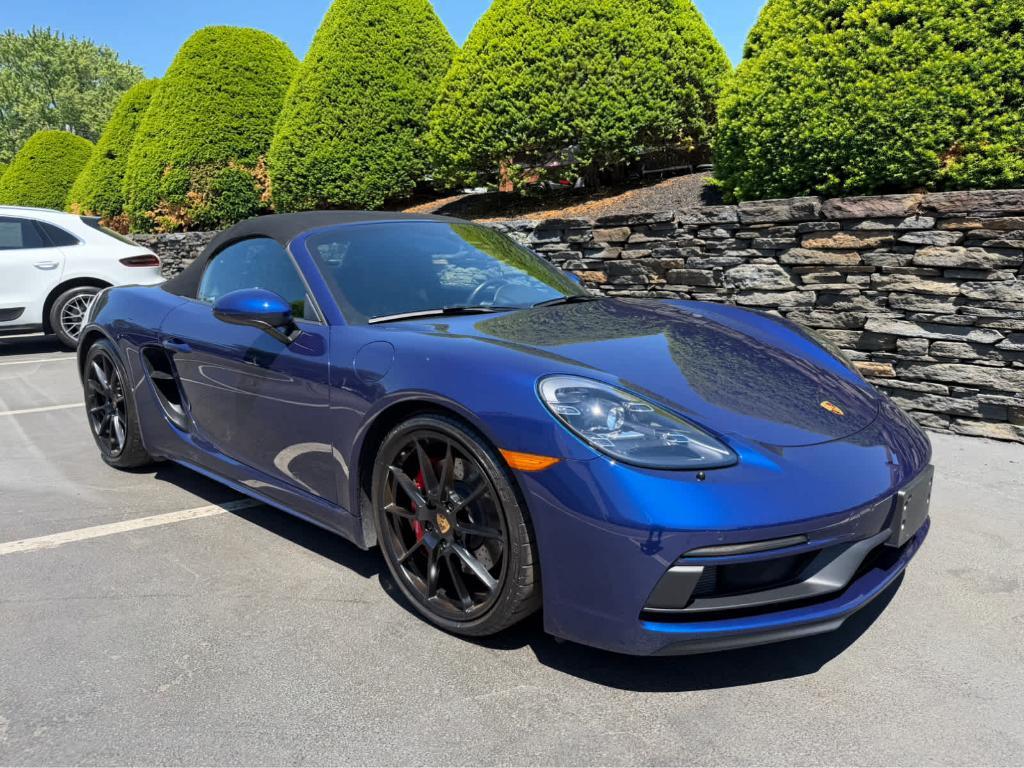 used 2022 Porsche 718 Boxster car, priced at $99,998