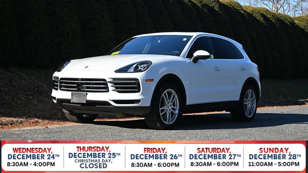 used 2022 Porsche Cayenne car, priced at $55,497