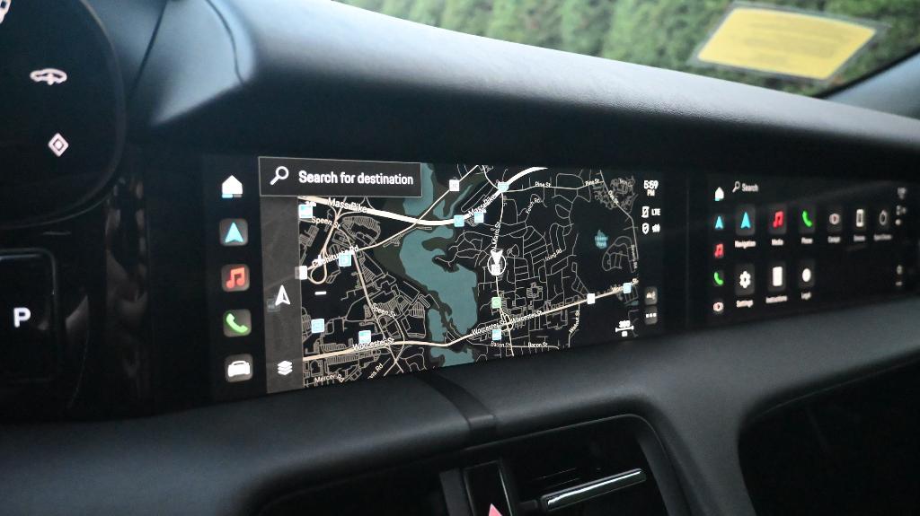 used 2024 Porsche Taycan car, priced at $83,497