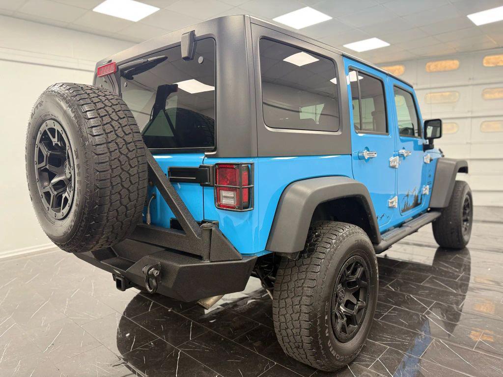 used 2017 Jeep Wrangler Unlimited car, priced at $16,995
