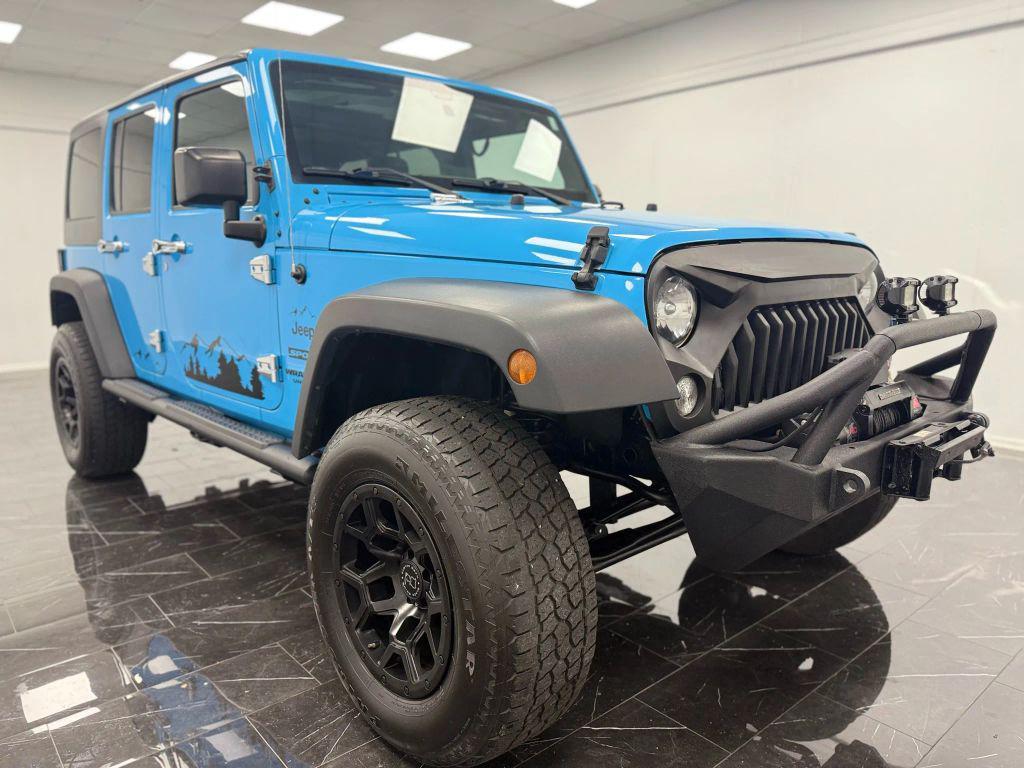 used 2017 Jeep Wrangler Unlimited car, priced at $16,995