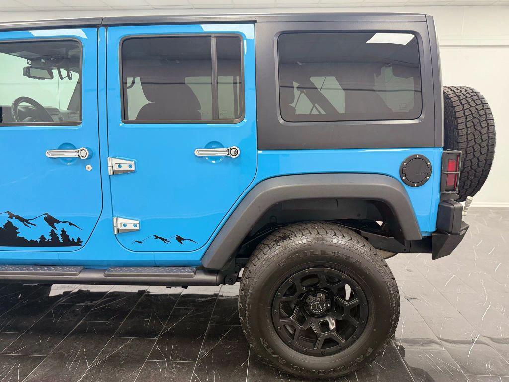 used 2017 Jeep Wrangler Unlimited car, priced at $16,995