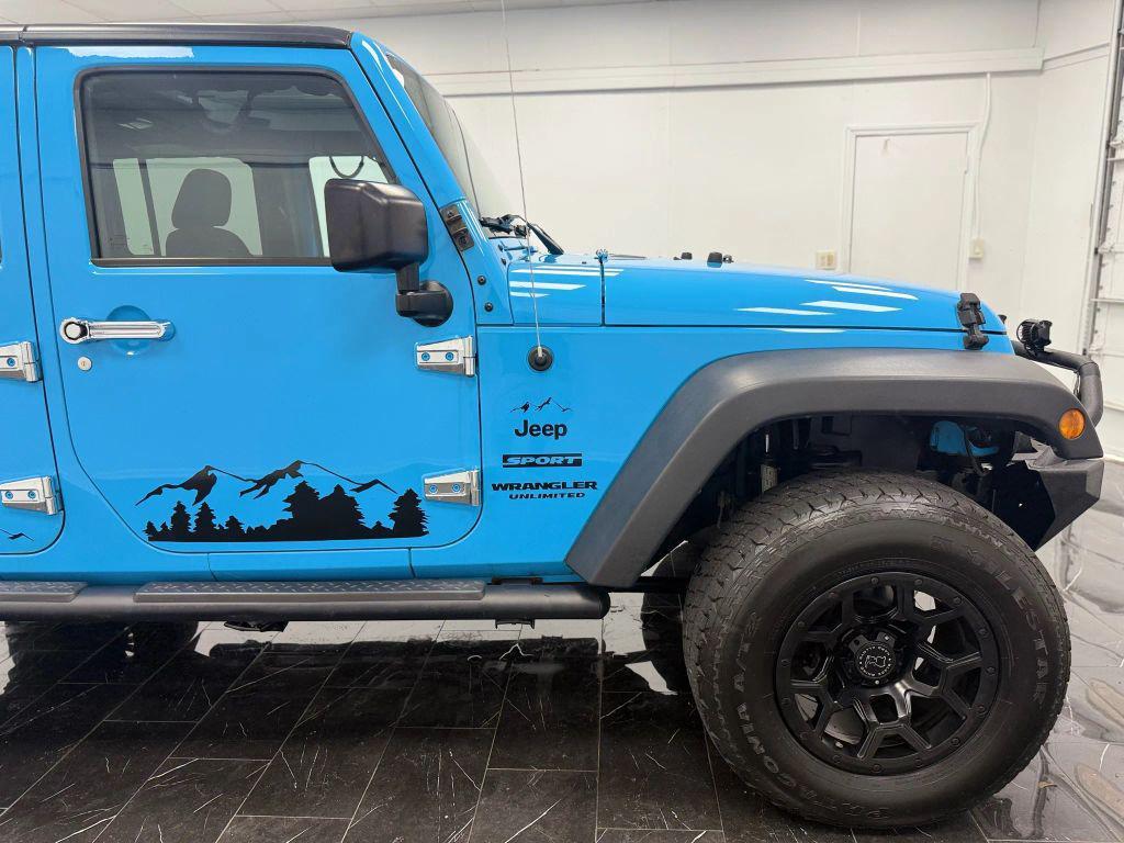 used 2017 Jeep Wrangler Unlimited car, priced at $16,995