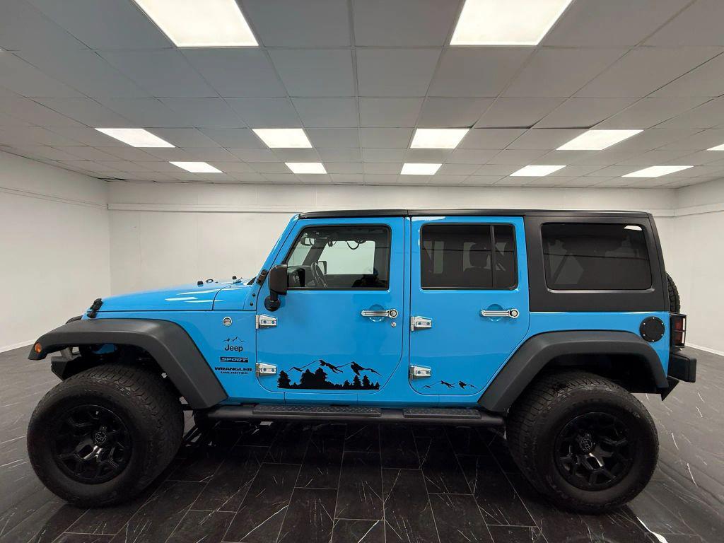 used 2017 Jeep Wrangler Unlimited car, priced at $16,995