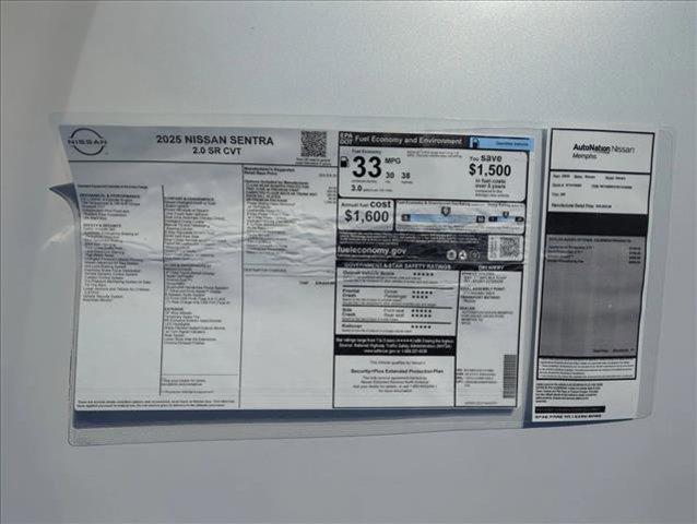 new 2025 Nissan Sentra car, priced at $26,901