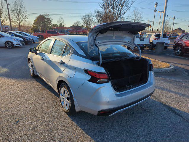 new 2025 Nissan Versa car, priced at $18,421