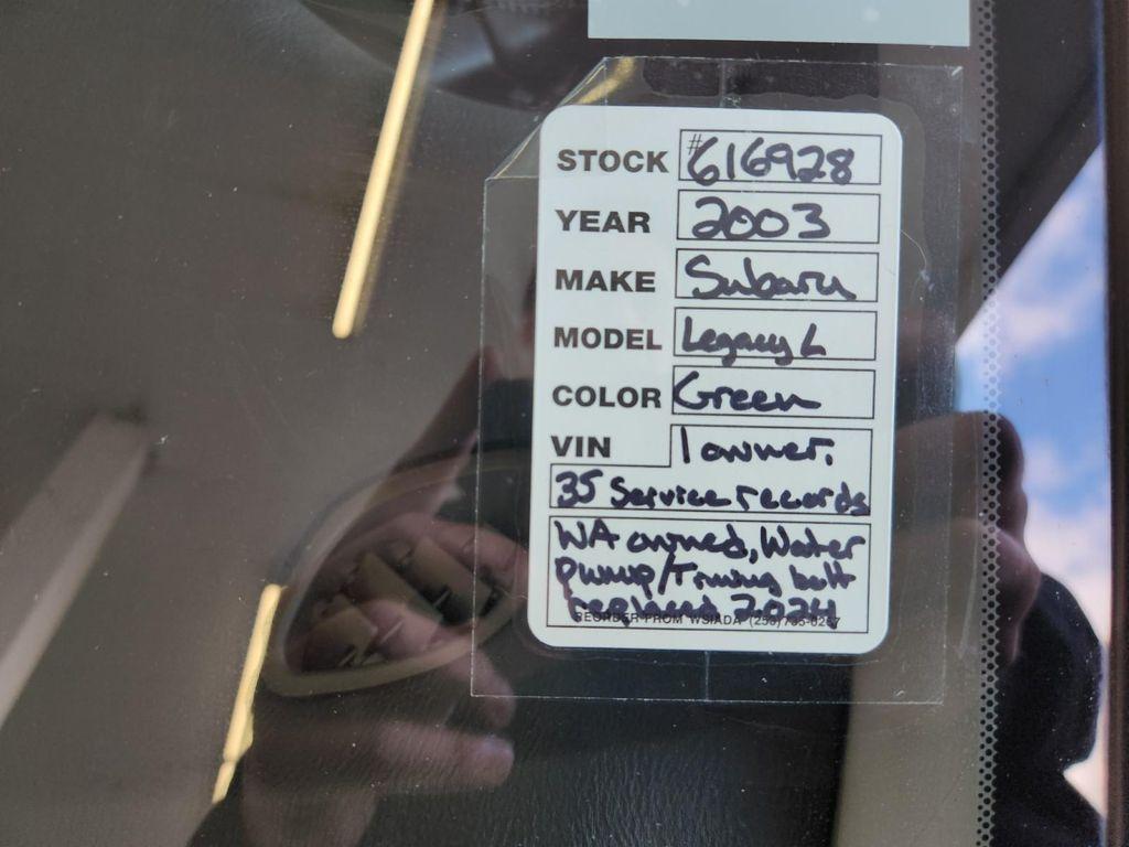 used 2003 Subaru Legacy car, priced at $5,425