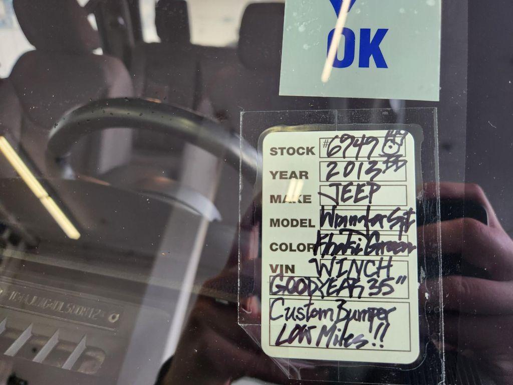 used 2013 Jeep Wrangler car, priced at $15,953