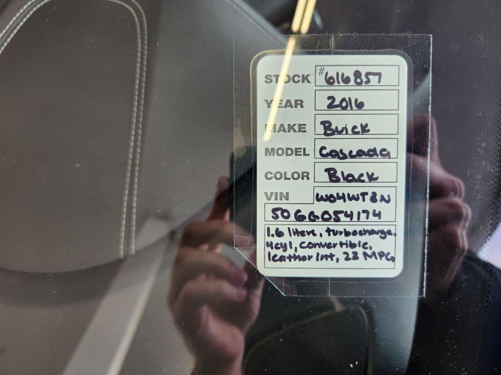 used 2016 Buick Cascada car, priced at $14,983