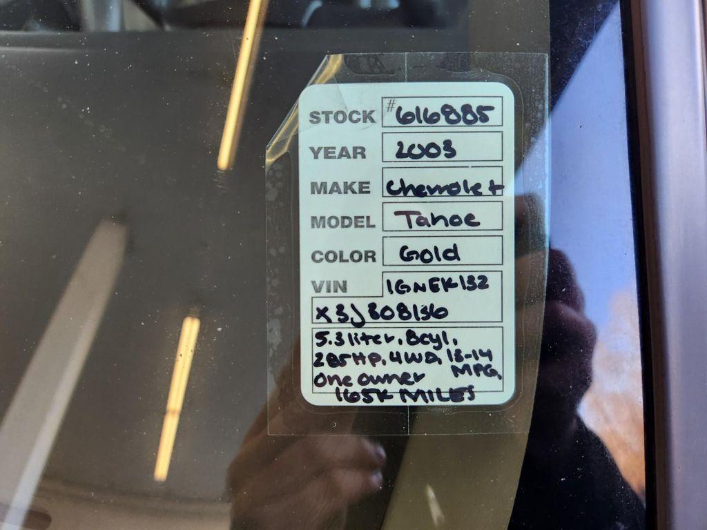 used 2003 Chevrolet Tahoe car, priced at $8,946