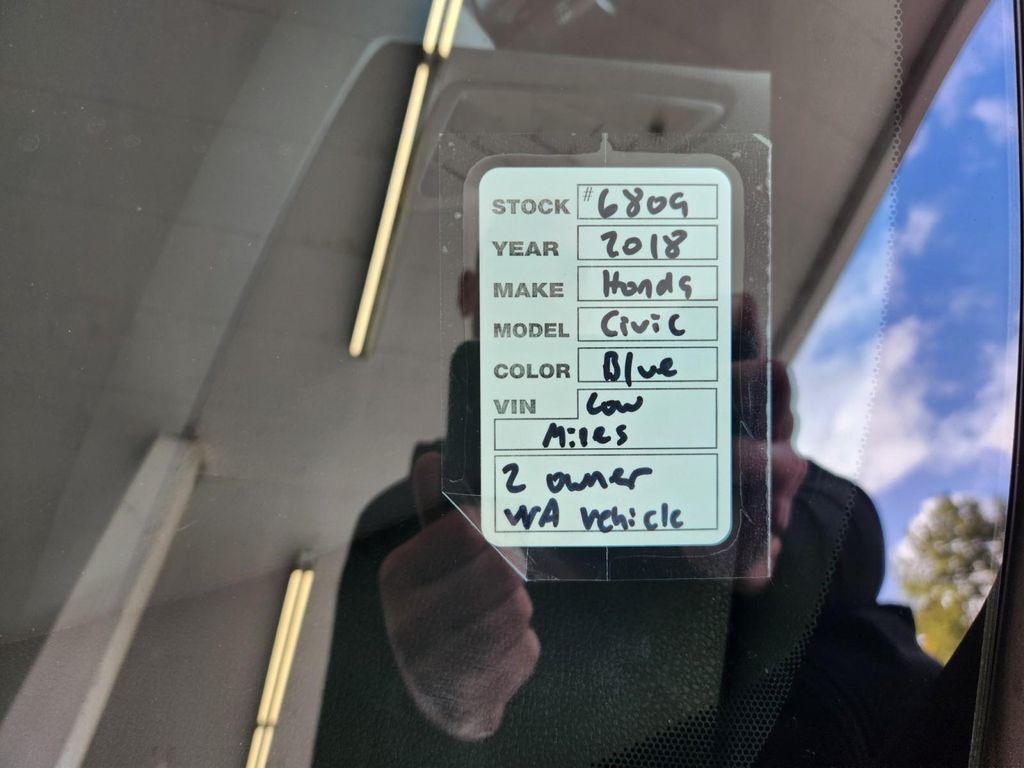 used 2018 Honda Civic car, priced at $19,901