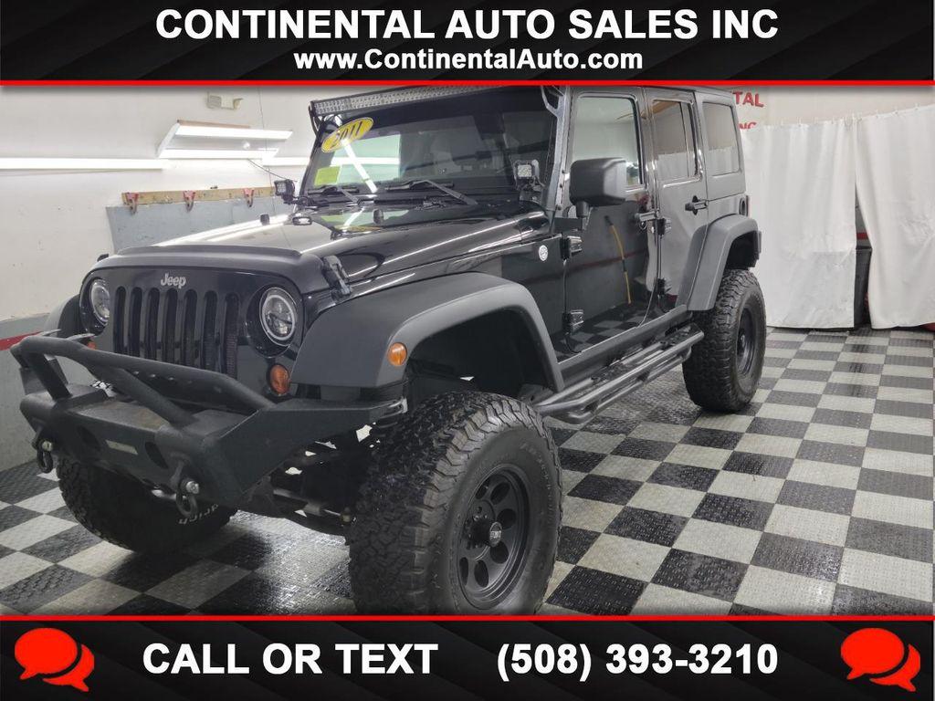 used 2011 Jeep Wrangler Unlimited car, priced at $13,795