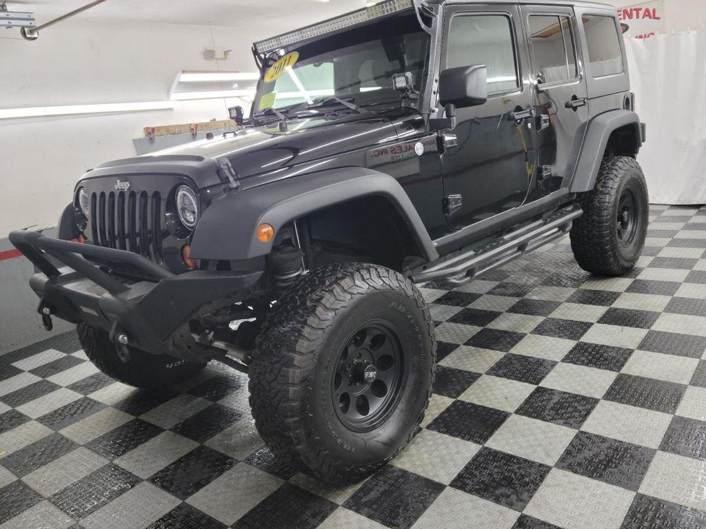 used 2011 Jeep Wrangler Unlimited car, priced at $13,795
