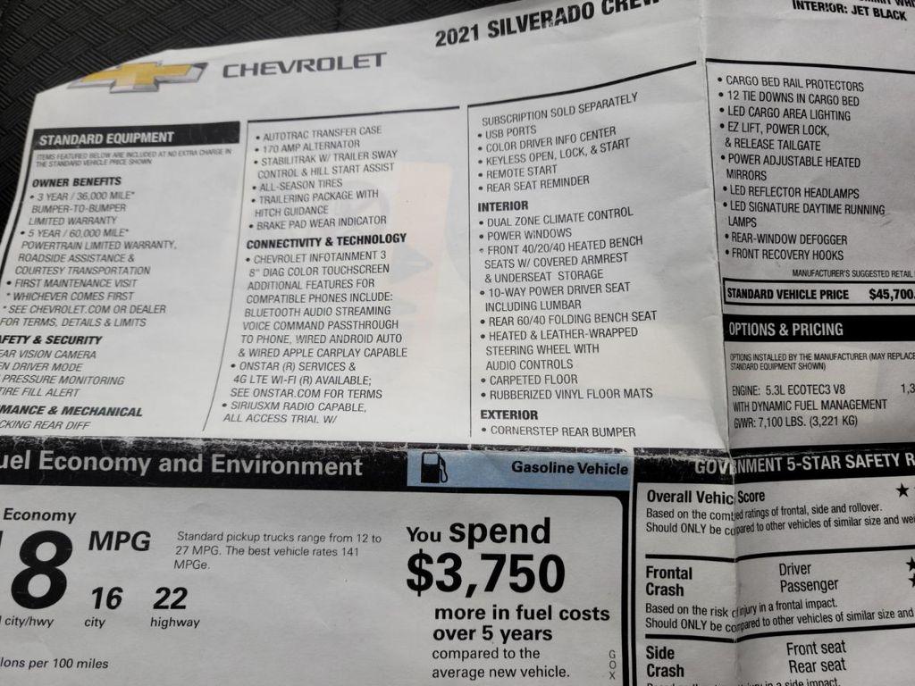 used 2021 Chevrolet Silverado 1500 car, priced at $24,995