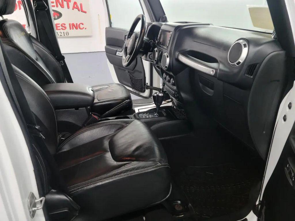 used 2013 Jeep Wrangler Unlimited car, priced at $13,995