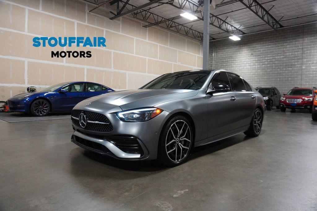 used 2023 Mercedes-Benz C-Class car, priced at $35,990