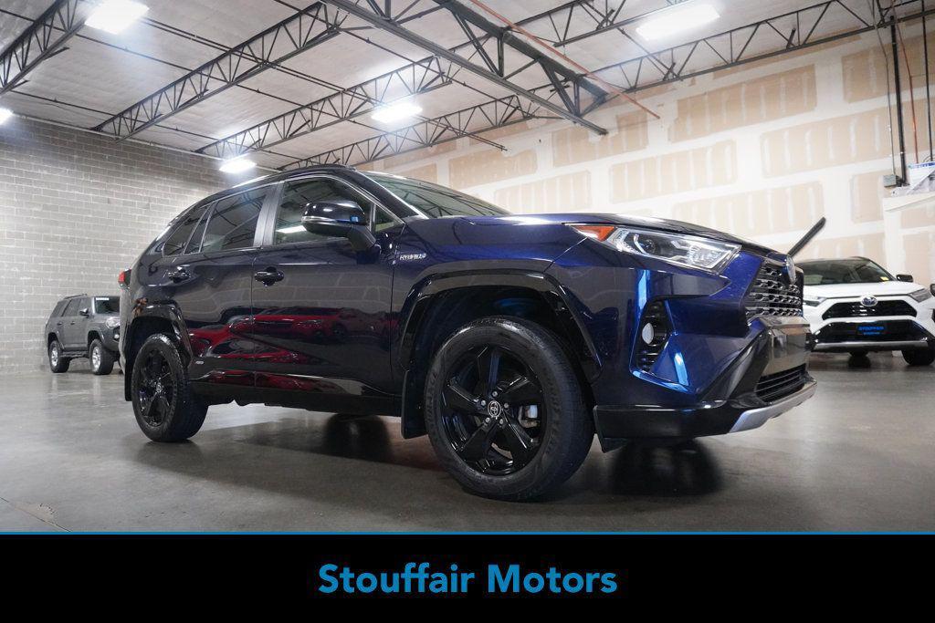 used 2021 Toyota RAV4 Hybrid car, priced at $24,990