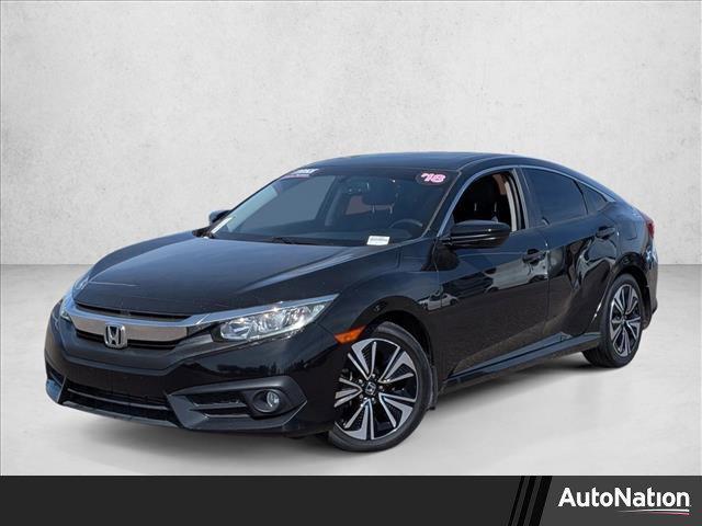 used 2018 Honda Civic car, priced at $17,160