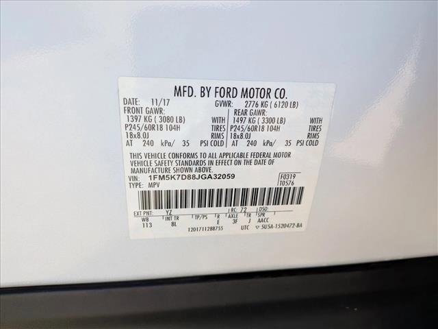 used 2018 Ford Explorer car, priced at $13,997