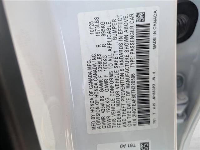 new 2026 Honda Civic Hybrid car, priced at $32,224