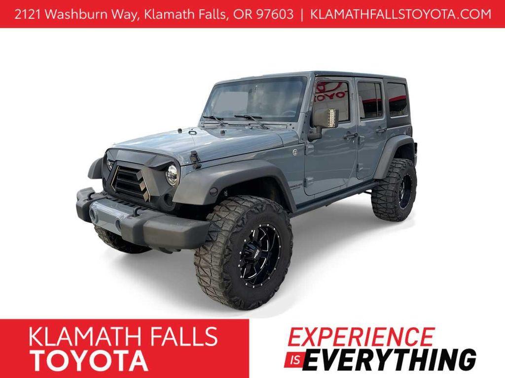 used 2015 Jeep Wrangler Unlimited car, priced at $21,948
