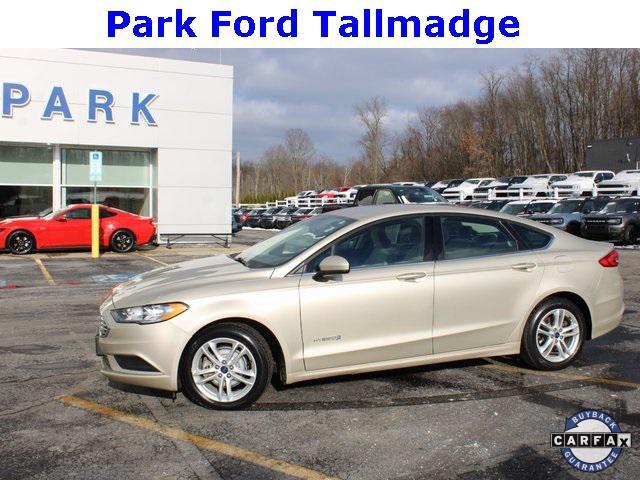 used 2018 Ford Fusion Hybrid car, priced at $16,988