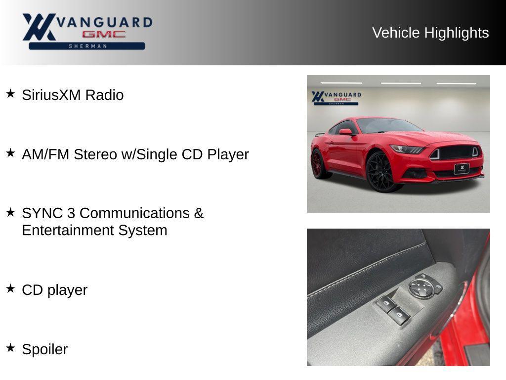 used 2016 Ford Mustang car, priced at $24,932