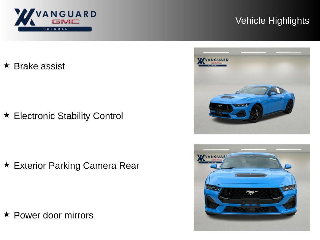 used 2024 Ford Mustang car, priced at $41,985
