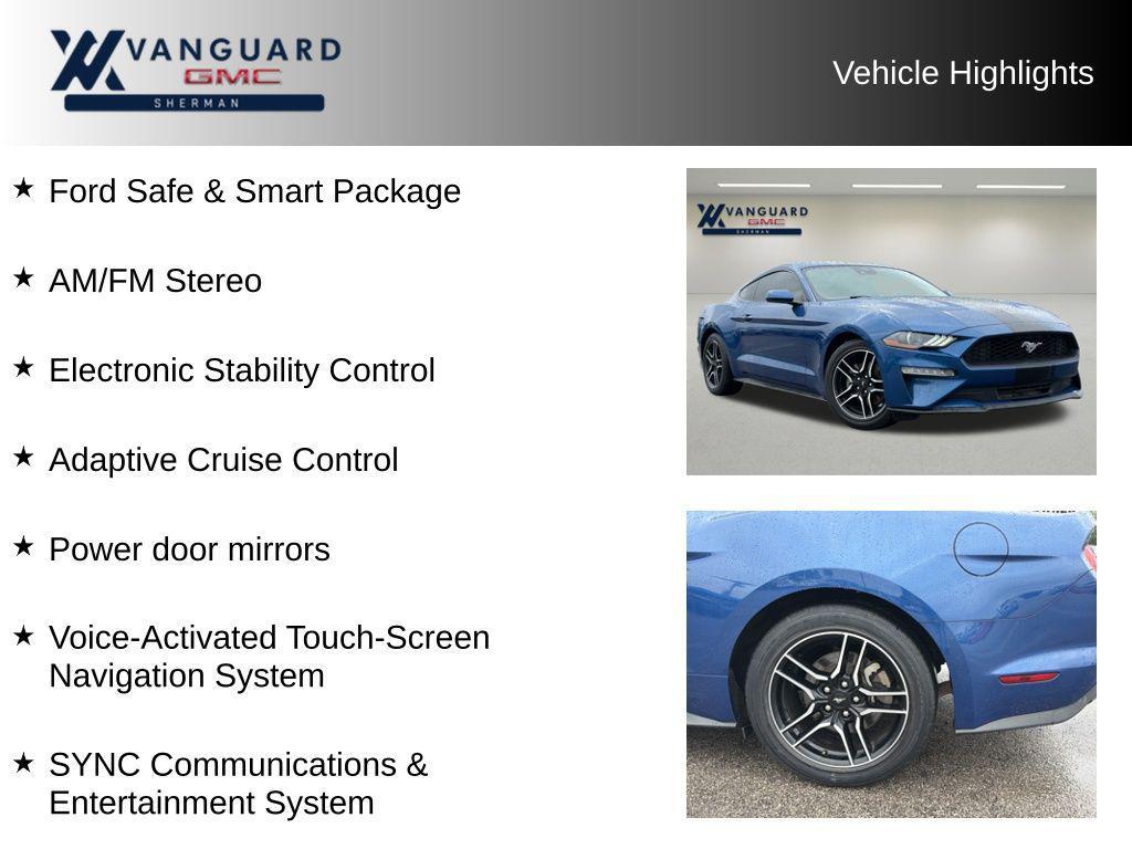 used 2022 Ford Mustang car, priced at $20,224