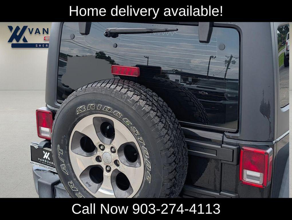 used 2017 Jeep Wrangler Unlimited car, priced at $17,124