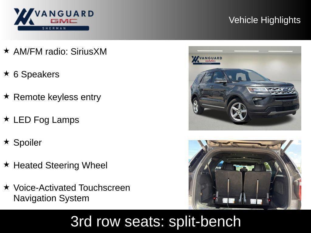 used 2019 Ford Explorer car, priced at $18,409