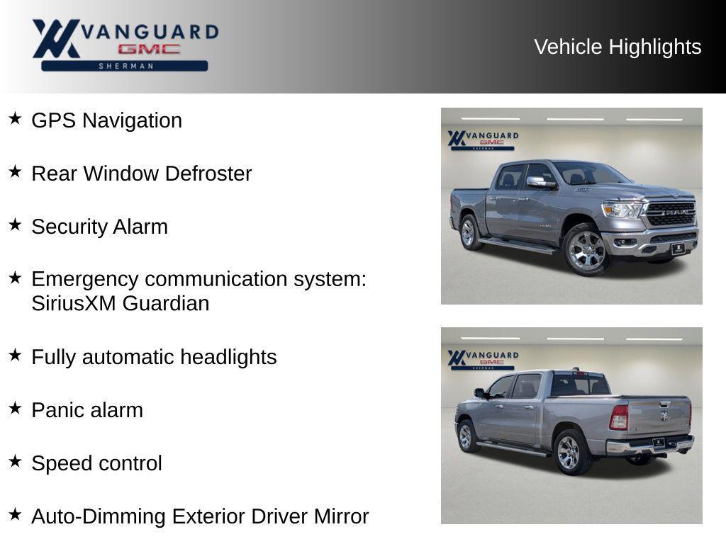 used 2022 Ram 1500 car, priced at $33,997