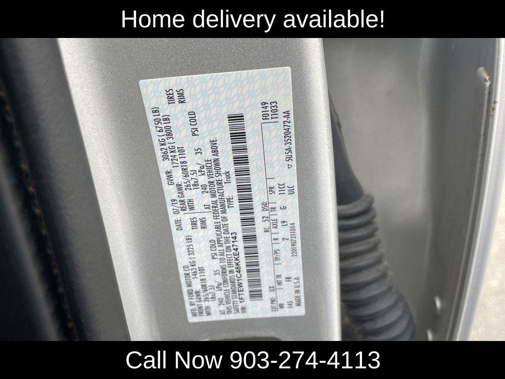 used 2019 Ford F-150 car, priced at $24,700