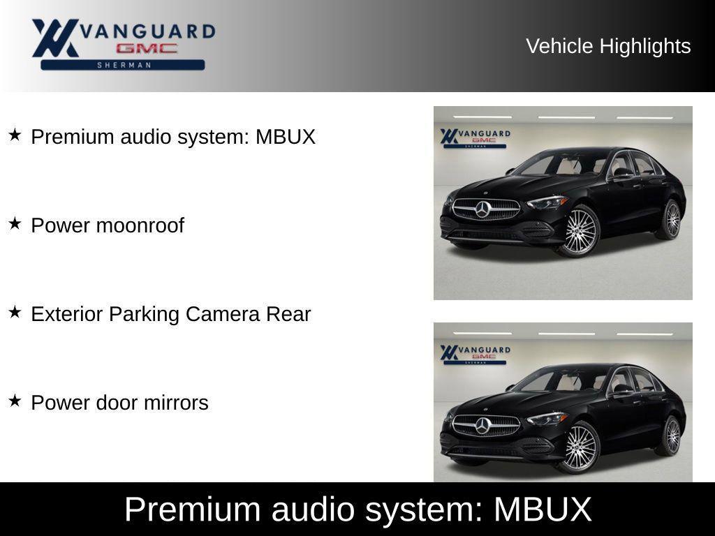 used 2023 Mercedes-Benz C-Class car