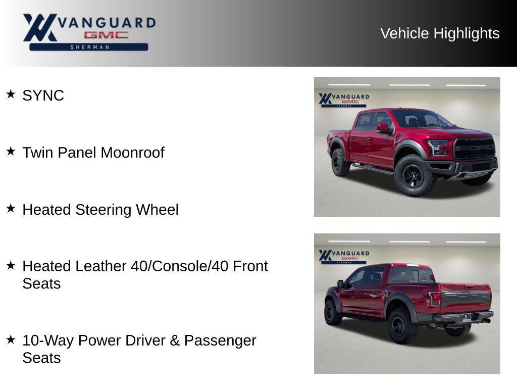 used 2018 Ford F-150 car, priced at $39,878