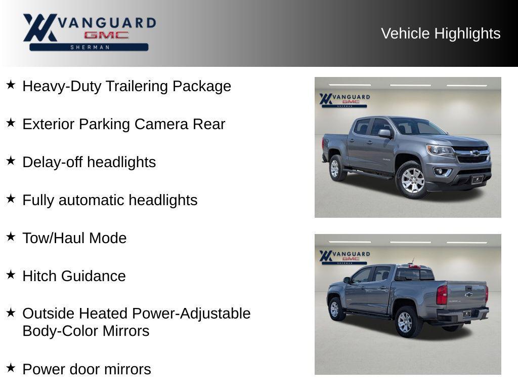 used 2020 Chevrolet Colorado car, priced at $21,827