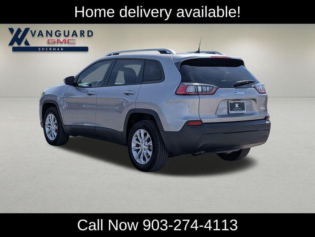 used 2021 Jeep Cherokee car, priced at $17,799