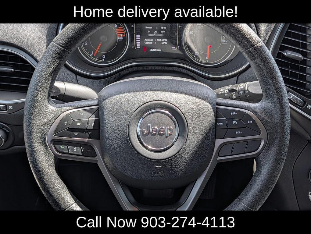 used 2021 Jeep Cherokee car, priced at $17,799