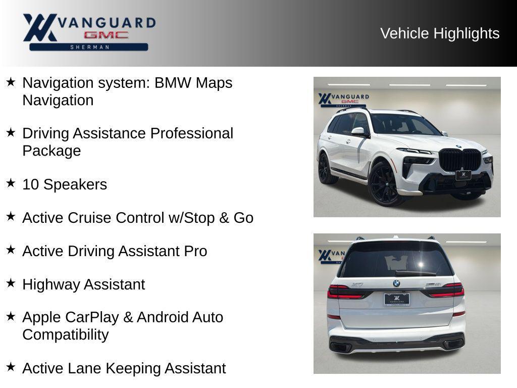 used 2024 BMW X7 car, priced at $58,219