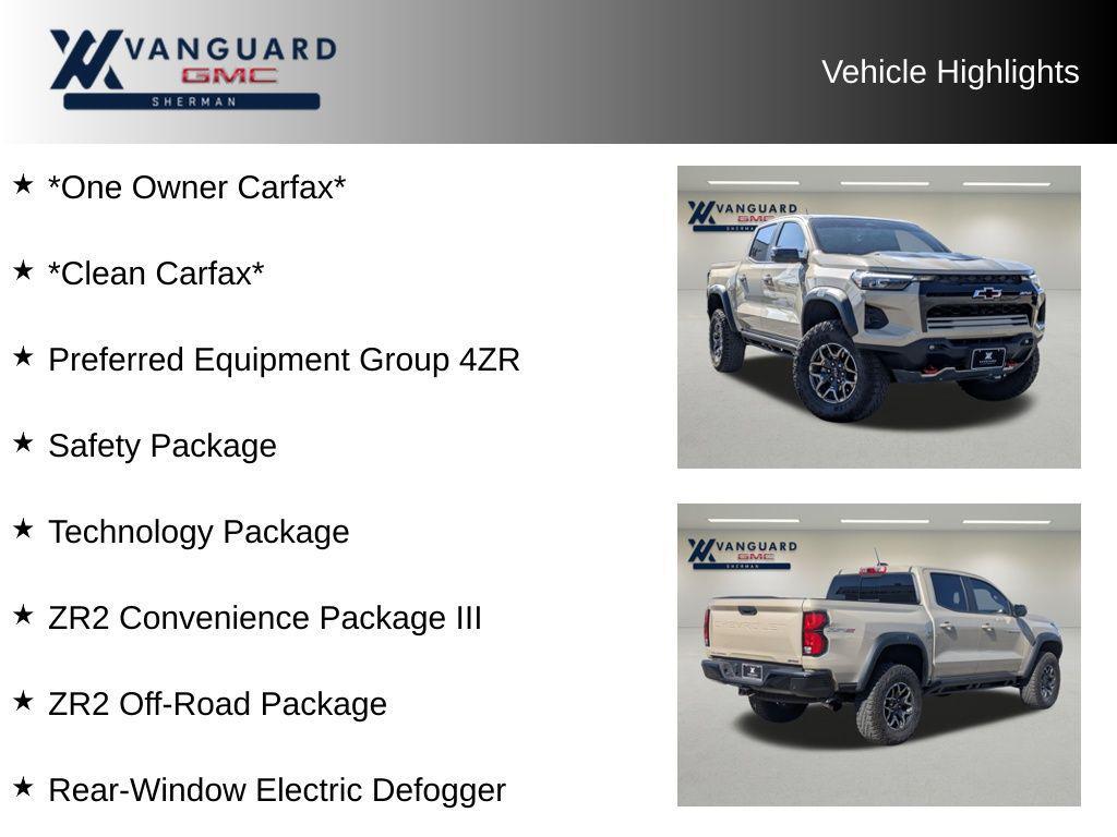 used 2023 Chevrolet Colorado car, priced at $42,669