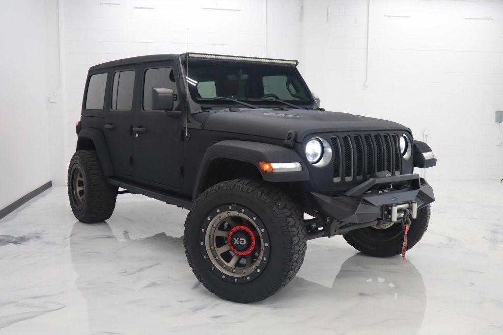 used 2019 Jeep Wrangler Unlimited car, priced at $34,700