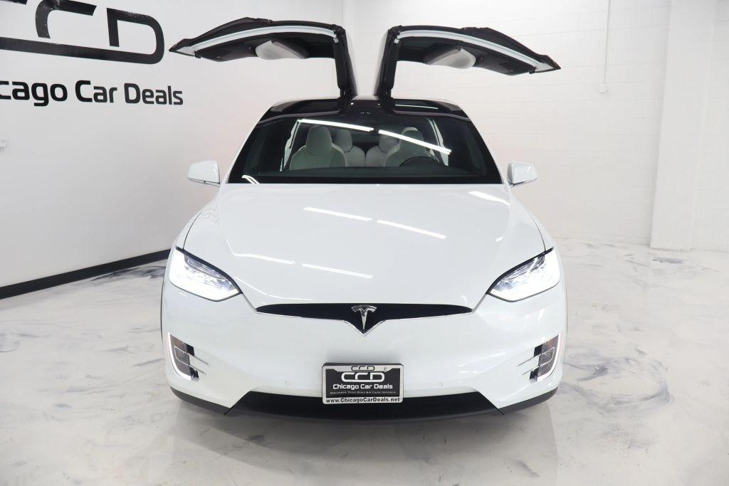 used 2018 Tesla Model X car, priced at $27,900
