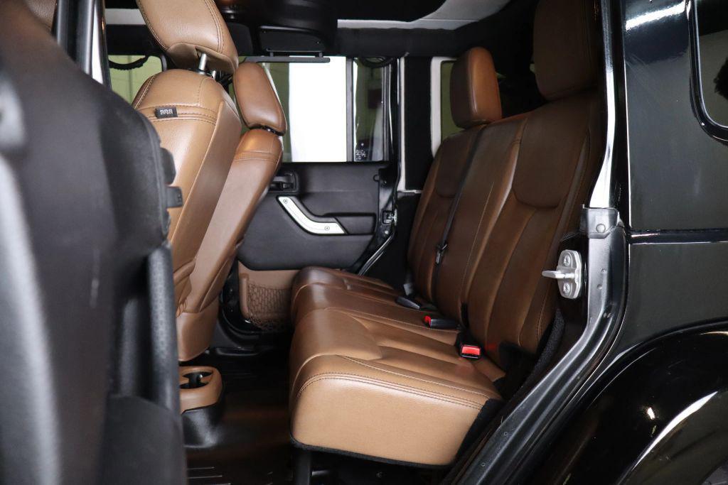 used 2015 Jeep Wrangler Unlimited car, priced at $19,700