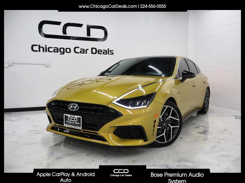 used 2021 Hyundai Sonata car, priced at $17,900