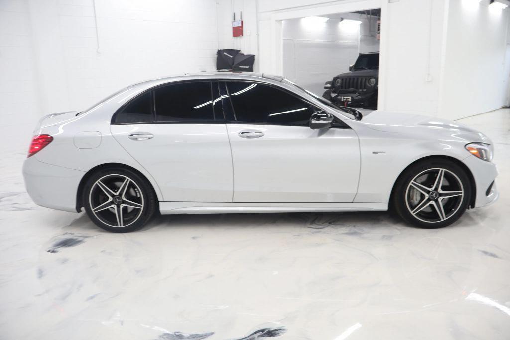 used 2017 Mercedes-Benz AMG C 43 car, priced at $27,400