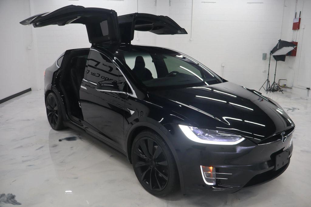 used 2017 Tesla Model X car, priced at $24,900