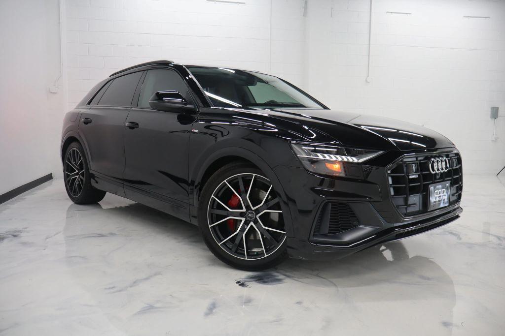 used 2020 Audi Q8 car, priced at $33,600