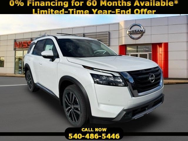 new 2025 Nissan Pathfinder car, priced at $45,932