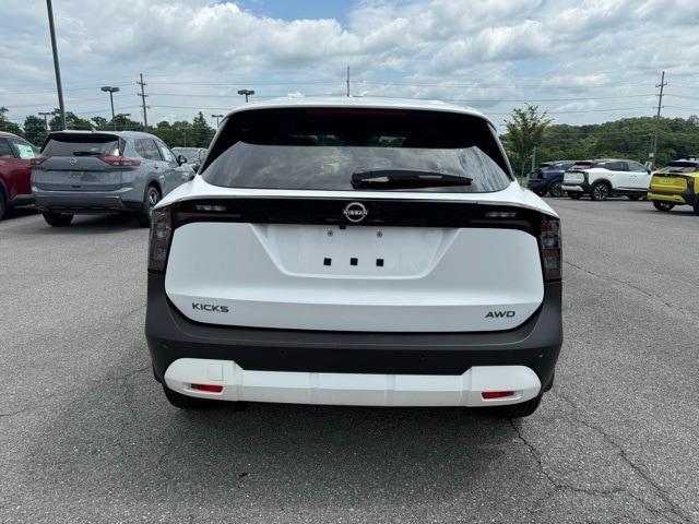 new 2025 Nissan Kicks car, priced at $24,897